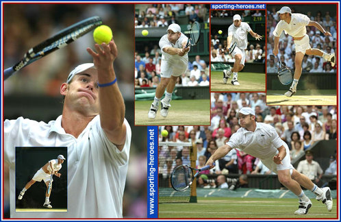 Andy Roddick - U.S.A. - Wimbledon 2005 (Runner-Up)