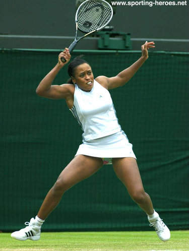 Chanda Rubin - U.S.A. - French Open 2003 (Quarter-Finalist)