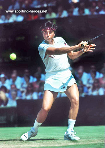 Gabriela Sabatini - Argentina - 1991-92. Wimbledon Runner-Up in 1991