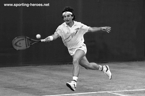 Emilio Sanchez - 1988. French Open & U.S. Open (Quarter-Finalist)