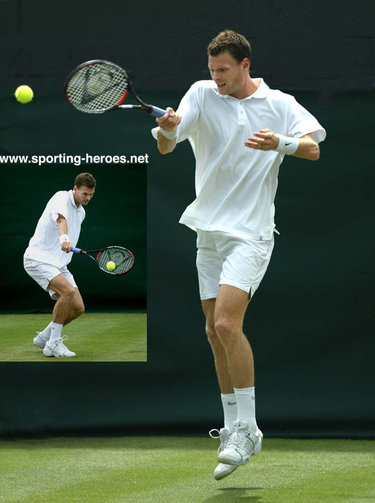 Sjeng Schalken - Wimbledon 2004 (Quarter-Finalist)