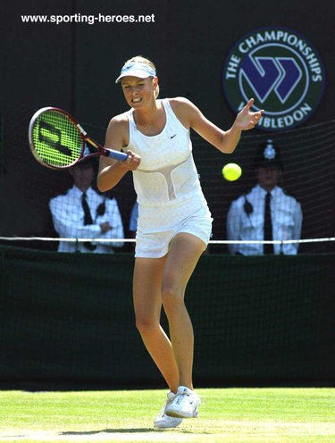 Maria Sharapova - Russia - Wimbledon 2003 (Last 16)