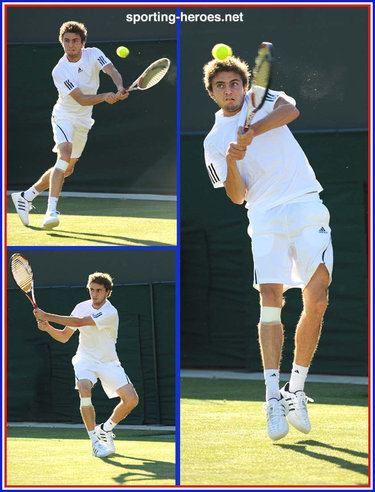 Gilles Simon - France - Australian Open 2009 (Quarter-Finalist)