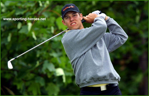 Aaron Baddeley - Australia - 2001 Greg Norman Holden International Champion.