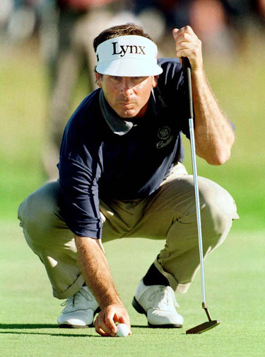 Fred Couples - U.S.A. - 1993-97. Sixth on the 1996 Money List