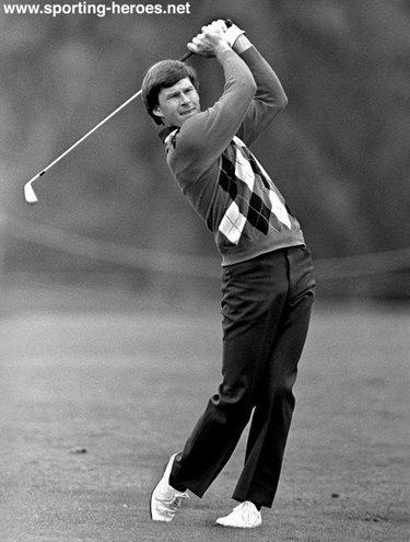 Nick Faldo - England - Biography of hid golfing career.