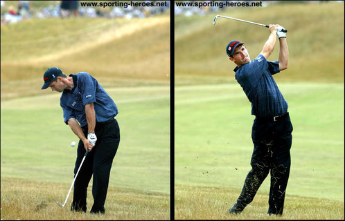 Padraig Harrington - Ireland - 2003 US Open (10th=) & two European victories.