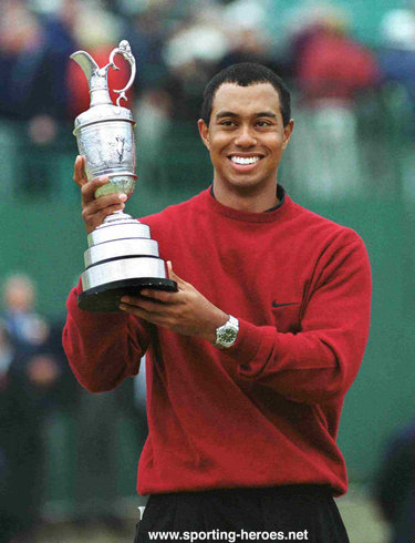Tiger Woods - U.S.A. - 2000. Three majors and the 'Grand Slam'