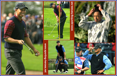 Tiger Woods - U.S.A. - 2006 Ryder Cup (P5, W3, L2)