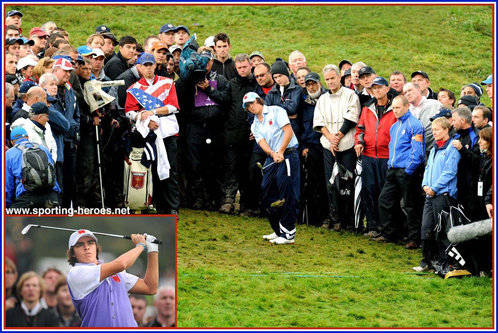Rickie Fowler - U.S.A. - 2010 Ryder Cup (P3, H2, L1)