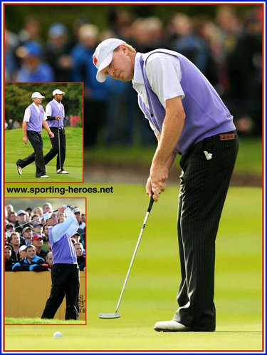 Steve Stricker - U.S.A. - 2010 Ryder Cup (P4, W3, L1)
