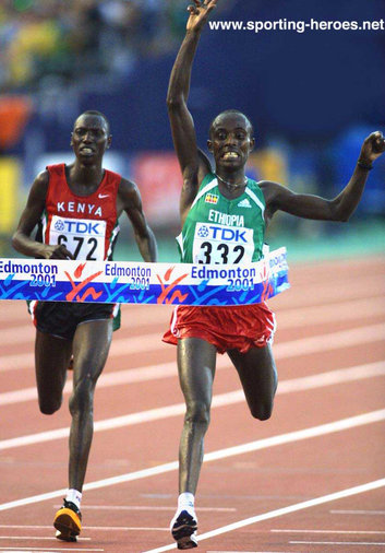 Gezahegne Abera - Ethiopia - 2000 Olympic & 2001 World Marathon Champion.