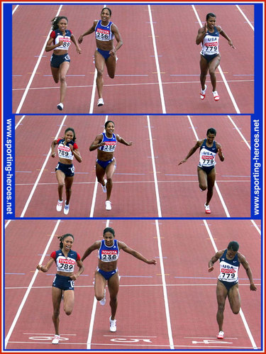 Christine Arron - France - A second sprint bronze at the 2005 World Championship