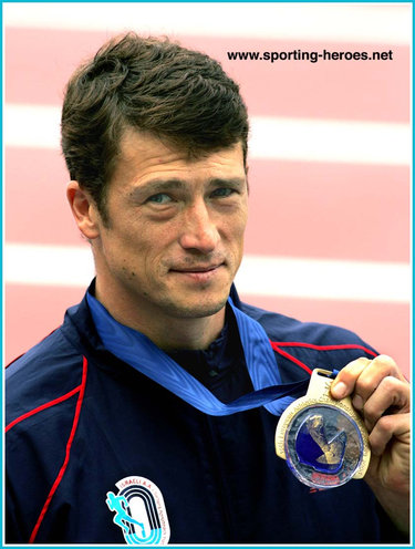 Alex Averbukh - Israel - Twice European Championships Pole Vault Champion.