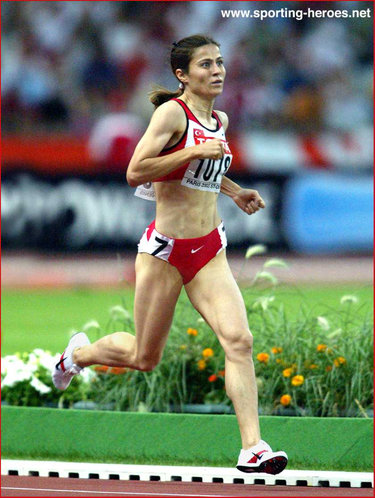 Sureyya Ayhan - Turkey - European 1500m champion & silver medal at World Champs.