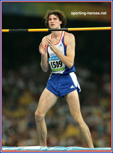 Jaroslav Baba - Czech Republic - 6th in the High Jump at the 2008 Olympics (result)