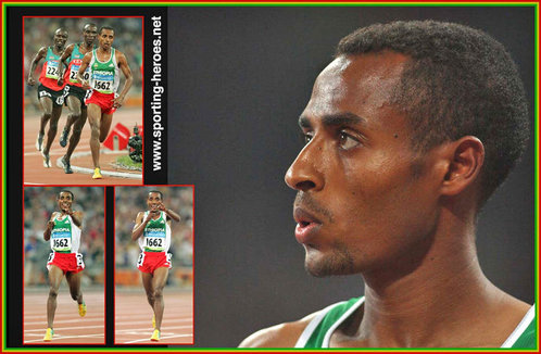 Kenenisa Bekele - Ethiopia - Double Olympic Gold at 2008 Beijing Games.