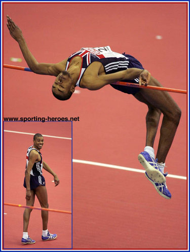 Martyn Bernard - Great Britain & N.I. - European & Commonwealth Games High Jump medalist.