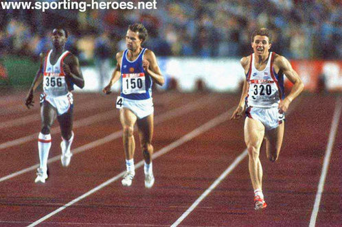 Roger Black - Great Britain & N.I. - Biography of International athletics career.
