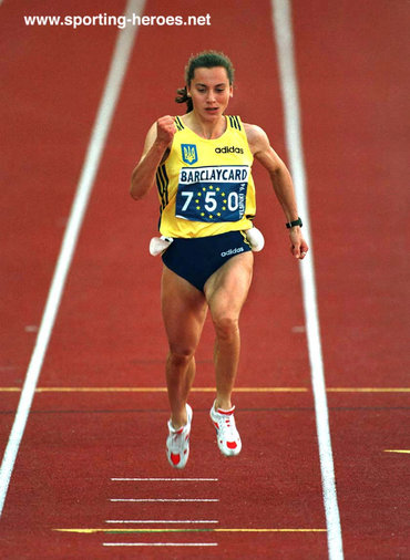 Zhanna Block - Ukraine - Two silvers medals at the 1994 European Championships.