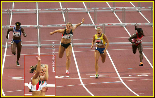 Kirsten Bolm - Germany - 2006 European Championships 100m Hurdles silver medal