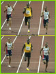 Usain BOLT - Jamaica - 2007 World Championships 200m silver medal.