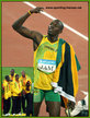 Usain BOLT - Jamaica - 2008 Olympics 4x100m Gold - later cancelled.