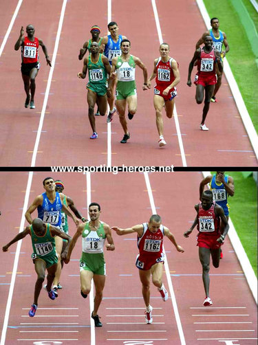 Yuriy Borzakovskiy - Russia - 2003 World Champs 800m silver.