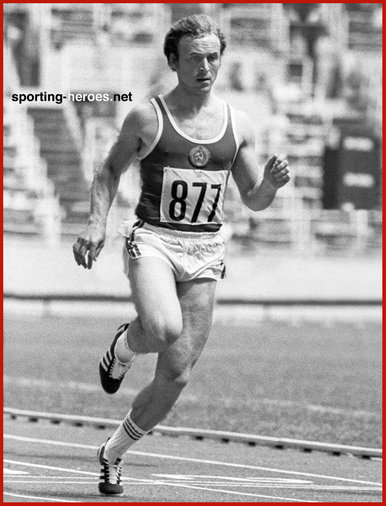 Valeriy Borzov - U.S.S.R. - Biography of his International athletics career.