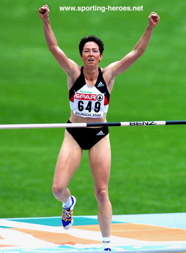 Sabine Braun - Germany - Silver medal at the 2002 European Championships.