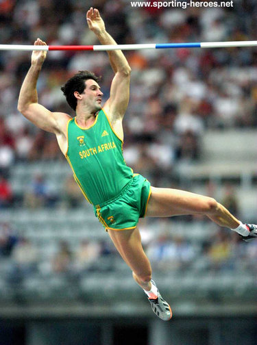 Okkert Brits - South Africa - 2003 World Champs Pole Vault silver.