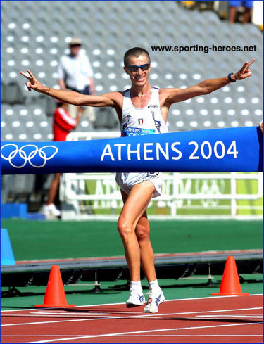 Ivano Brugnetti - Italy - 2004 Olympic Games 20km Walk Champion
