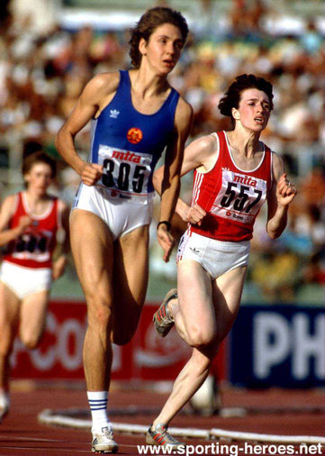 Olga Bryzgina - U.S.S.R. - 1987 World & 1988 Olympic Games 400m champion.