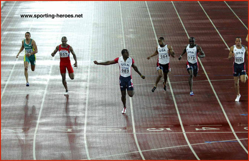 Stephan Buckland - Mauritius - Fifth in the 200m at the 2005 World Championships.