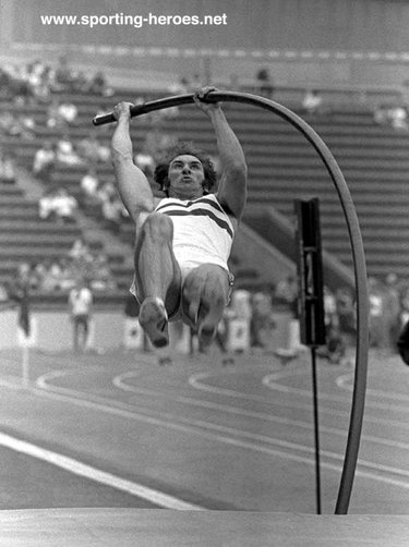 Mike Bull - Great Britain & N.I. - Decathlon gold, Pole Vault silver at 1974 Commonwealths Games