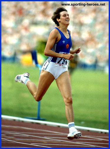 Sabine Busch - East Germany - Meisterschaft Rekord 1982 - 1988