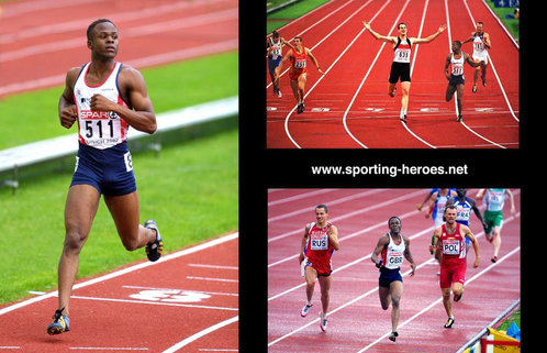 Daniel Caines - Great Britain & N.I. - Two Gold medals in 2002 major Athletics Championships.