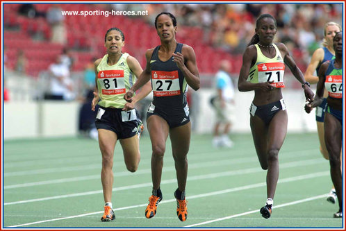 Zulia Calatayud - Cuba - World 800 metres Champion in 2005.