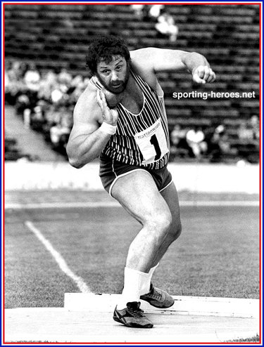 Geoff Capes - Great Britain & N.I. - Championship Record 1970-80 (Shot Put)