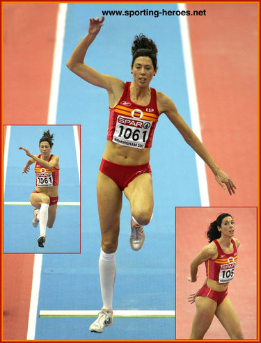 Carlota Castrejana - Spain - 2007 European Indoor Championships Triple Jump Gold