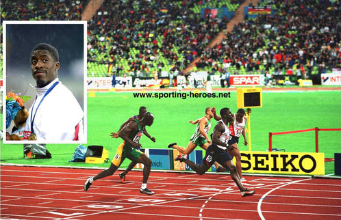 Dwain Chambers - Great Britain & N.I. - 2002 European Championships.