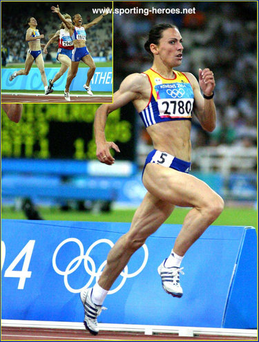 Maria Cioncan - Romania - 2004 Olympics 1500m bronze.