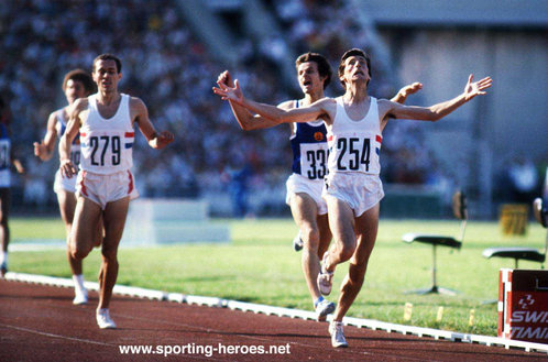 Sebastian Coe - Great Britain & N.I. - Gold & silver medals at 1980 Moscow Olympic Games.
