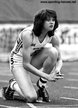 Kathy COOK - Great Britain & N.I. - Gold, silver & bronze relay medals in 1980 & 1981.