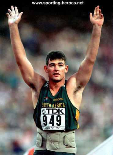 Marius Corbett - South Africa - 1997 World Javelin Champion