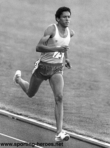 Joaquim Cruz - Brazil - 1984 Olympic Games 800m champion.