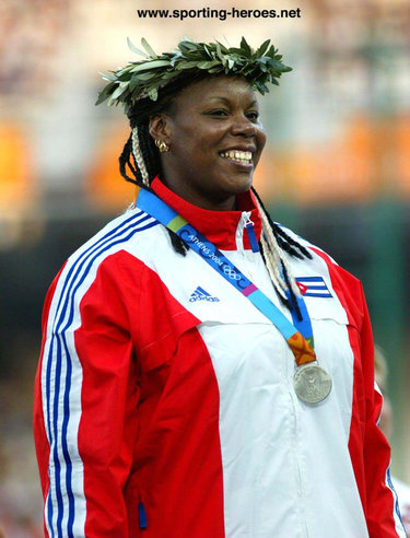 Yumileidi Cumba - Cuba - 2004 Olympic Games Shot Put Champion