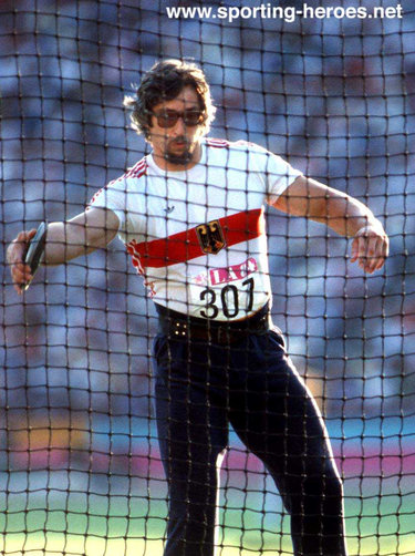 Rolf Danneberg - Germany - 1984 Olympic Games discus Champion.