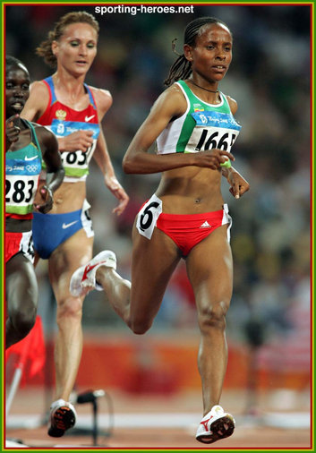 Meseret Defar - Ethiopia - 2008 Olympics 5000m bronze (result)