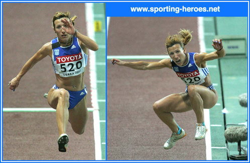 Hrysopiyi Devetzi - Greece - 2007 World Championships Triple Jump "bronze".